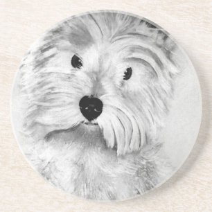 West Highland White Terrier Getränkeuntersetzer