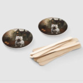 West Highland White Terrier Halloween Beängstigend Fächer (Non-assembled)