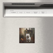 West Highland White Terrier Halloween Beängstigend Magnet (In Situ (Geschirrspüler))