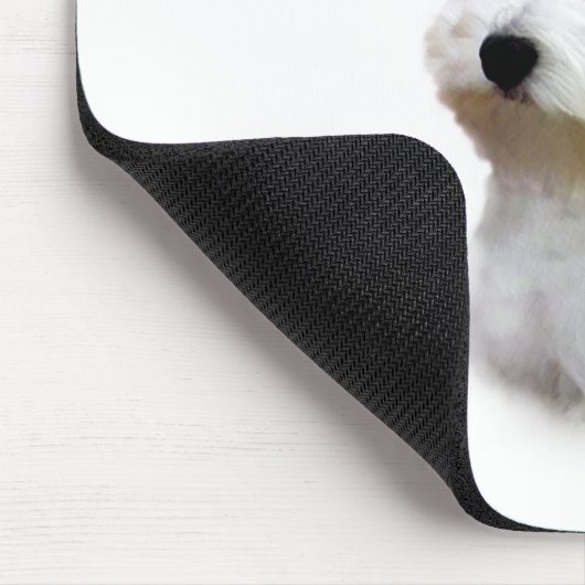 West Highland White Terrier History Design Mousepad (Ecke)