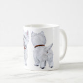 West Highland White Terrier Kaffeetasse (VorderseiteRechts)