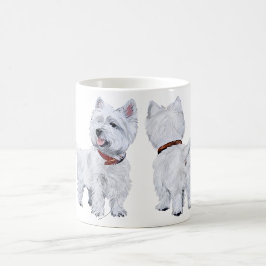 West Highland White Terrier Kaffeetasse (Mittel)