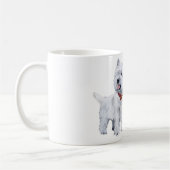 West Highland White Terrier Kaffeetasse (Links)