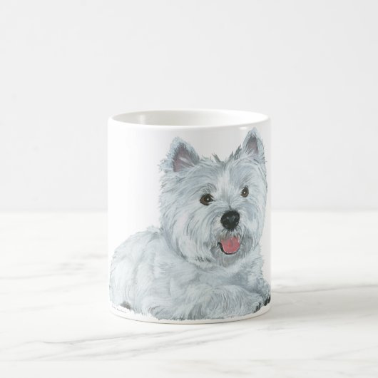 West Highland White Terrier Kaffeetasse (Mittel)