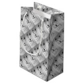 West Highland White Terrier Kleine Geschenktüte (Rückseite Schrägansicht)