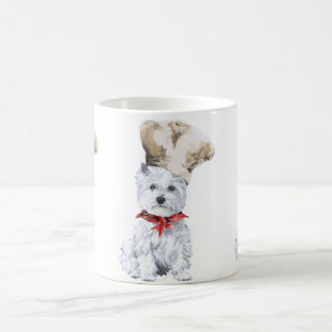 West Highland White Terrier Koch Kaffeetasse