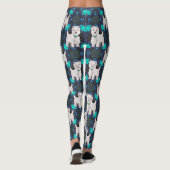West Highland White Terrier Leggings (Rückseite)
