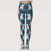 West Highland White Terrier Leggings (Vorderseite)