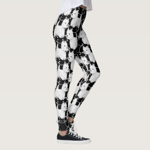 West Highland White Terrier Leggings auf Deutsch