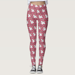 West Highland White Terrier Leggings auf Deutsch