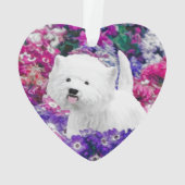 West Highland White Terrier Malerei Hund Art Ornament (Rückseite)