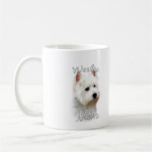 West Highland White Terrier Mama 2 Kaffeetasse (Links)