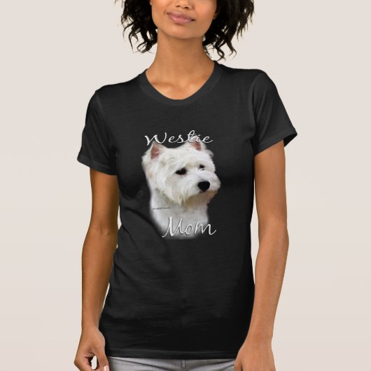 West Highland White Terrier Mama 2 T-Shirt (Vorderseite)