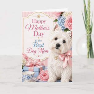 West Highland White Terrier Muttertagskarte Karte