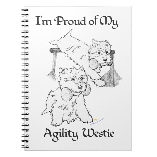 West Highland White Terrier NOTES Notizblock (Vorderseite)
