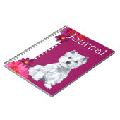 West Highland White Terrier NOTES Notizblock (Linke Seite)