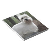 West Highland White Terrier Notizblock (angewinkelt)