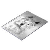 West Highland White Terrier Notizblock (Linke Seite)