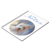 West Highland White Terrier Notizblock (Linke Seite)