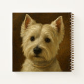 West Highland White Terrier Notizblock (Rückseite)