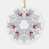 West Highland White Terrier Ornament (Vorne)