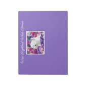 West Highland White Terrier Painting Dog Art Edito Notizblock (Rotiert)