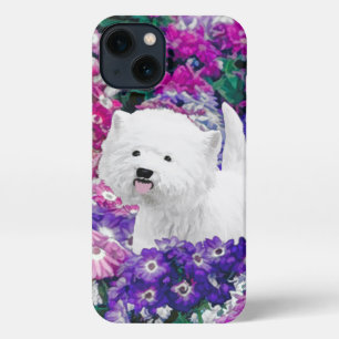 West Highland White Terrier Painting Dog Art iPhone 13 Hülle