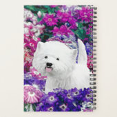 West Highland White Terrier Painting Dog Art Planer (Rückseite)