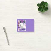 West Highland White Terrier Painting Dog Art Post-it Klebezettel (Büro)