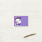 West Highland White Terrier Painting Dog Art Post-it Klebezettel (Auf Schreibtisch)