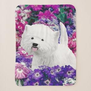 West Highland White Terrier Painting Dog Art Sherpadecke