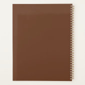 West Highland White Terrier Planer (Rückseite)