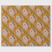 West Highland White Terrier Portrait Geschenkpapier (Flach)