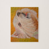 West Highland White Terrier Portrait Puzzle (Vertikal)