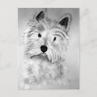 West Highland White Terrier Postcard Postkarte