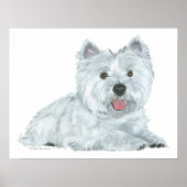 West Highland White Terrier Poster (Vorne)