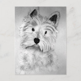 West Highland White Terrier Postkarte