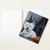 West Highland White Terrier Pumpkin Halloween Planer (Anzeige)