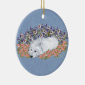 West Highland White Terrier Repose Keramikornament (Rechts)