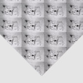 West Highland White Terrier Seidenpapier (Ausschnitt)