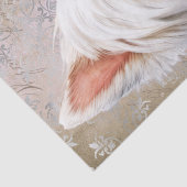 West Highland White Terrier Seidenpapier (Detail)
