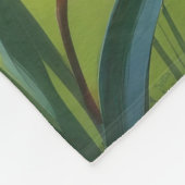 West Highland White Terrier Spring Flowers Fleecedecke (Ecke)