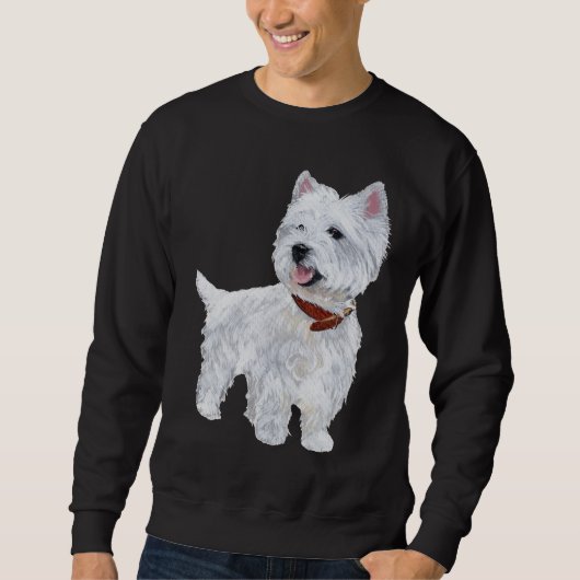 West Highland White Terrier Sweatshirt (Vorderseite)