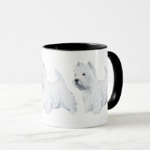 West Highland White Terrier Tasse (VorderseiteRechts)