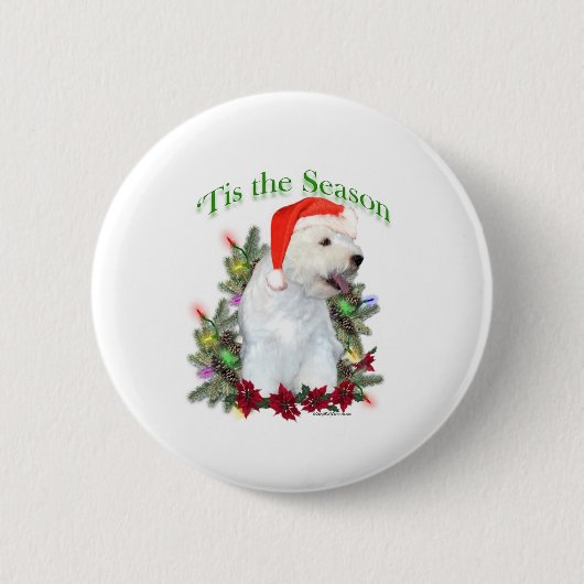 West Highland White Terrier "Tis Button (Vorderseite)