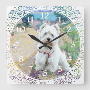 West Highland White Terrier Uhr
