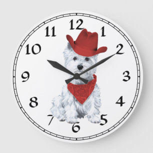 West Highland White Terrier Uhr