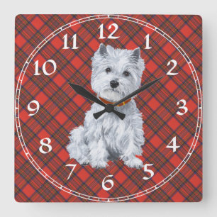 West Highland White Terrier Uhr