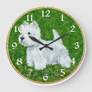 West Highland White Terrier Uhr