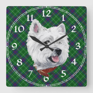 West Highland White Terrier Uhr